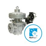 pilot-operated gas pressure regulator