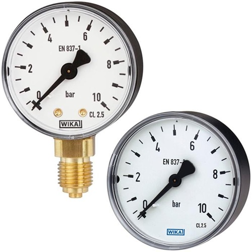 111.10_111.12_en_co_rs_w700_h700_image Bourdon tube pressure gauge, copper alloy - تصویر 1